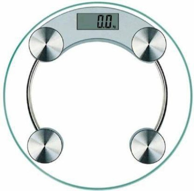QNOVE Weight Scale- weight machine for home 371/CQAA Weighing Scale(Transparent)