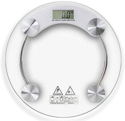 Kelo Electronic Weighing Scale- weight machine for home 131/KKa Weighing Scale(Transparent)
