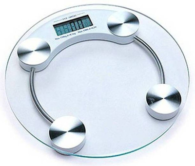 QNOVE Digital Weight Machine- weighing machine for body weight 457/CQAA Weighing Scale(Transparent)