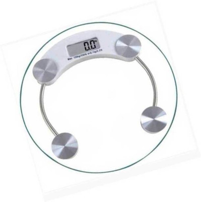 QNOVE Weight Machine For Home- digital weight machine 406/CQAA Weighing Scale(Transparent)