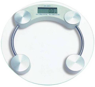 QNOVE Electric Weight Machine- digital weight machine 31/CQAA Weighing Scale(Transparent)