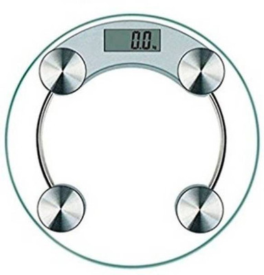 QNOVE Human Body Weight Machine- weight checking machine 324/CQAA Weighing Scale(Transparent)