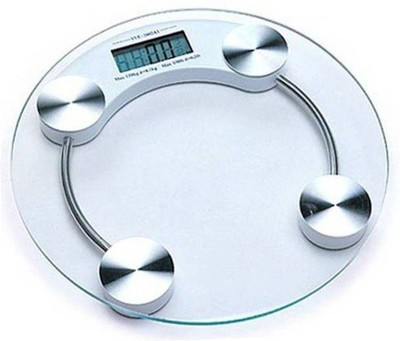 QNOVE Digital Weight Machine- weight measuring machine 207/CQAA Weighing Scale(Transparent)