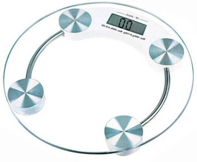 QNOVE Digital Weight Machine- human body weight machine 170/CQAA Weighing Scale(Transparent)