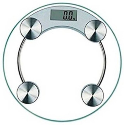 QNOVE Weighing Machine For Body Weight- electronic weight machine 4/CQAA Weighing Scale(Transparent)