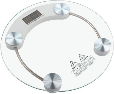 QNOVE Weight Checking Machine- human body weight machine 320/CQAA Weighing Scale(Transparent)