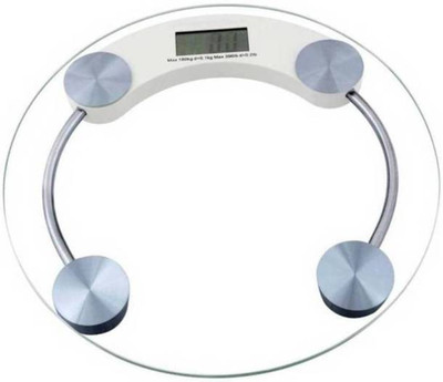 QNOVE Weight Measuring Machine- human body weight machine 230/CQAA Weighing Scale(Transparent)