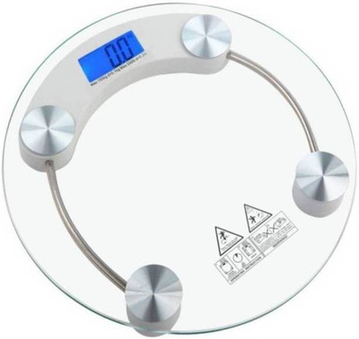 QNOVE Human Weight Machine- weight checking machine 174/CQAA Weighing Scale(Transparent)