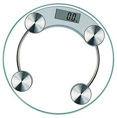 QNOVE Weight Scale- human weight machine 411/CQAA Weighing Scale(Transparent)