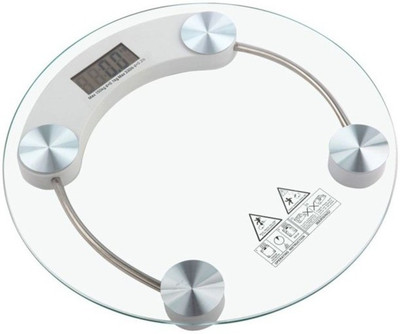 Kelo Electronic Weighing Scale- weighing machine for body weight 172/KKa Weighing Scale(Transparent)