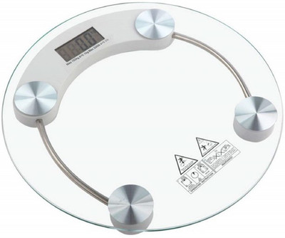 Kelo Weight Machine For Home- electronic weight machine 484/KKa Weighing Scale(Transparent)
