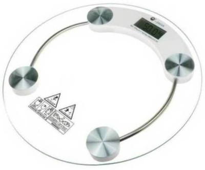 QNOVE Electronic Weighing Scale- electric weight machine 347/CQAA Weighing Scale(Transparent)
