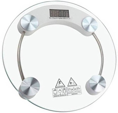 QNOVE Weight Balance Machine- human weight machine 366/CQAA Weighing Scale(Transparent)