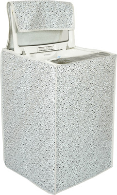 Fab Genie Top Loading Washing Machine  Cover(Width: 57 cm, White)