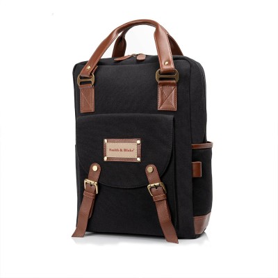 Smith & Blake Sky Black 20 L Laptop Backpack(Black)