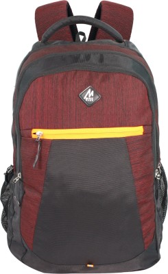 Mike Ultima Laptop Backpack - Black & Maroon 24 L Trolley Laptop Backpack(Multicolor)