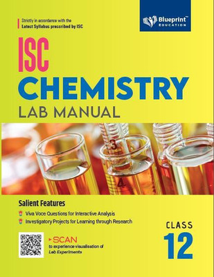ISC Chemistry Lab Manual Class 12(Paperback, Blueprint Expert Panel)