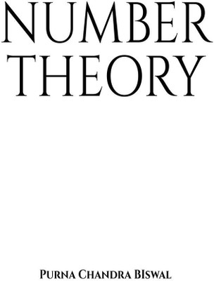 Number Theory(English, Paperback, Purna Chandra Biswal)
