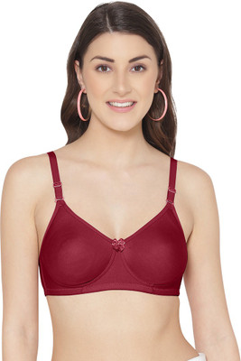 TWEENS Women T-Shirt Non Padded Bra(Red)