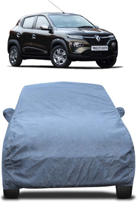GoMechanic Car Cover For Renault Kwid (With Mirror Pockets)(Grey)