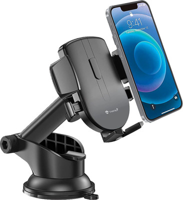TANTRA Car Mobile Holder for Dashboard, Windshield(Black)