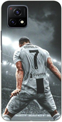 iprinto Back Cover for Vivo Y72 5G Ronaldo Sports Back Cover(Grey, Dual Protection, Silicon, Pack of: 1)