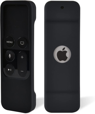 SYGA Front & Back Case for Apple Tv 4K 4th 5th generation(Black, Silicon, Pack of: 1)