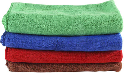 iCraft Micro-Fiber Cleaning Cloth Wet and Dry Microfibre Cleaning Cloth(4 Units)