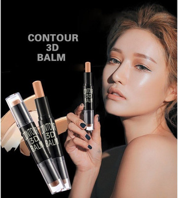 JANOST Stick Double-ended Contouring Highlighter  Concealer(BEIGE, 16 g)