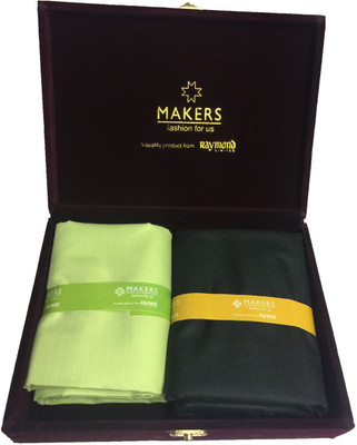 Raymond Cotton Blend Solid Shirt & Trouser Fabric