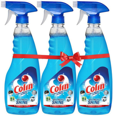 Colin Glass and Surface Cleaner Liquid Spray, Regular,