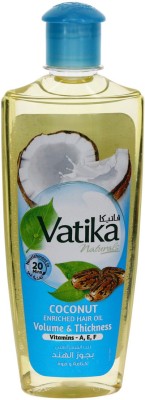 VATIKA Coconut Enriched Volume & Thicknes Hair Oil - 200ml Hair Oil(200 ml)