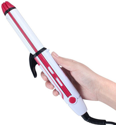 SDE NHC-8805 NHC-8805 4 in 1 PERFECT CURL Hair Straightener and use with Ceramic Plate. Hair Straightener(Multicolor)