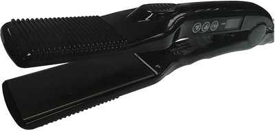 PSK Hair Straightener with Digital Display Temperature Control Hair Straightener(Black)