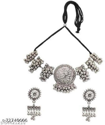 Sinha Creation Alloy Silver Jewellery Set(Pack of 1)