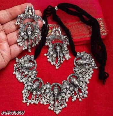Sinha Creation Alloy Silver Jewellery Set(Pack of 1)