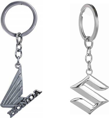 Daiyamondo Suzuki,Wings HondaLogo silver metal Keychain best quality keychain Key Chain