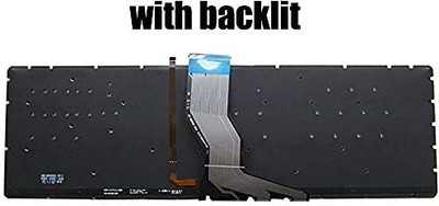 TechSonic Pavilion 15-AE 15-AK 15-AB000 15-AB004LA 15-AB010LA with Backlite Laptop Keyboard Replacement Key