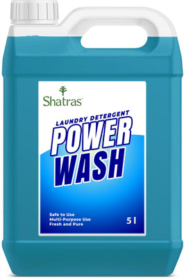 Shatras Liquid Detergent, suitable for front load and top load washing machine Lavender Liquid Detergent(5 L)