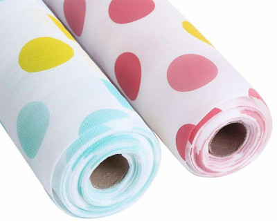 Gitesh Polycotton Floor Mat(Multicolor, Free, Pack of 2)