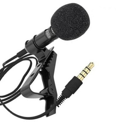 LIVIK New 3.5mm Clip Microphone For-Youtube|Collar Mike for Voice Recording Microphone