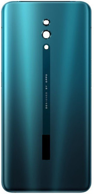 Sandreezz OPPO Reno (with Proper Logo) (Glass) Back Panel(Green)