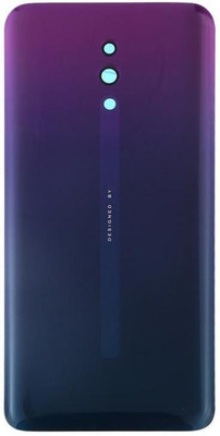 Sandreezz OPPO R (with Proper Logo) (Glass) Back Panel(Purple)