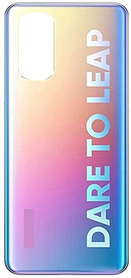 Sandreezz Realme X7 Pro (with Proper Logo) (Glass) Back Panel(Silver)