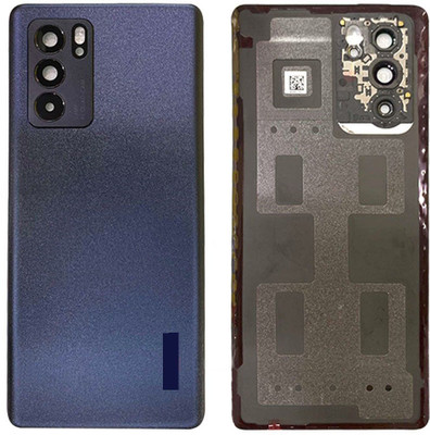 Sandreezz OPPO Reno 6 Pro Back Panel(Stellar Black)