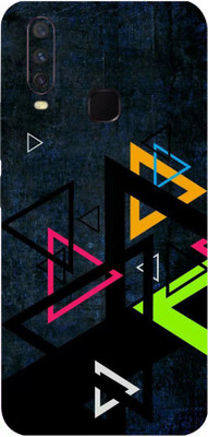 BUGGU Vivo Y17 Mobile Skin(Ultra Super Color triangle Skin With High Matte Finish.)