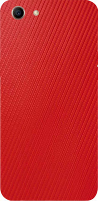 TJ CREATION Oppo A83, Oppo A83, Oppo A83 Mobile Skin(Ultra Super Red Carbon Fibe Skin With High Matte Finish.)