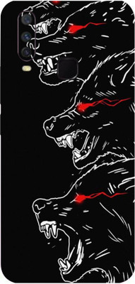 LAMHA VIVO Y17 Mobile Skin(Ultra Super Angry Wolf Skin With High Mattte Finish.)