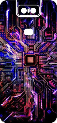 wrap craft ASUS ZENFONE 6Z Mobile Skin(Multicolor)
