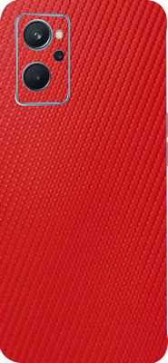 Jeeva Creation Realme 9i, realme 9i Mobile Skin(Ultra Super Red Carbon Fiber Skin With High Matte Finish.,)